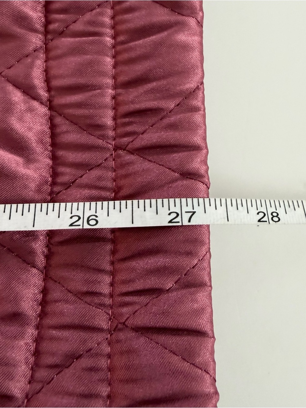 G.W. Division of Graft Women Large Glossy Jacket Quilted Mauve Dust Rose - Picture 6 of 13